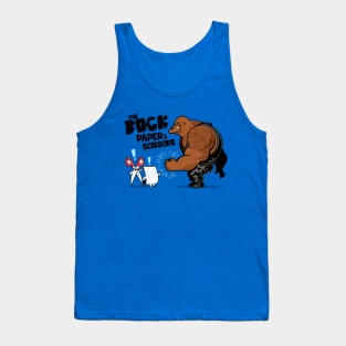 THE ROCK, paper, scissors Tank Top